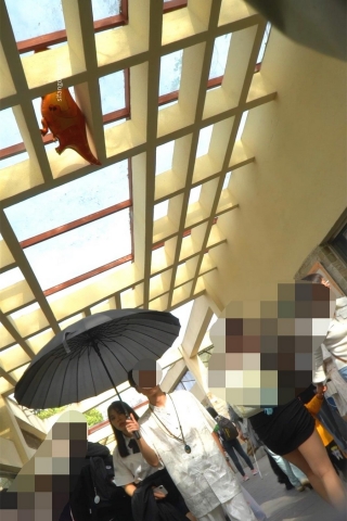 kc1417（空城原创）黑腿袜超短JK裙小姐姐，淡紫N包裹肉臀