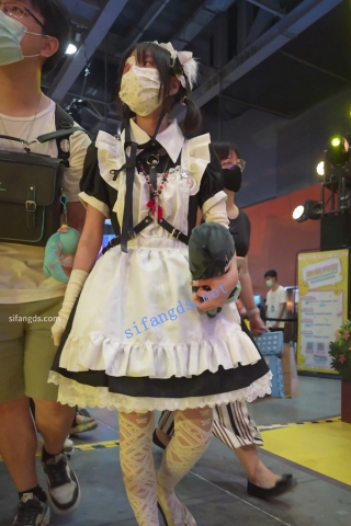 【xxn-241】双马尾兽耳女仆小姐姐..蕾丝过膝袜可爱内前后CD