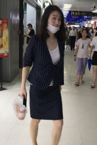 TK424-原创 投稿 OL妹子肉丝蓝内