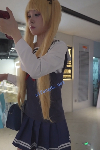 【xxn-310】双马尾水手服cos小姐姐..椅子太小粉内露出双视角