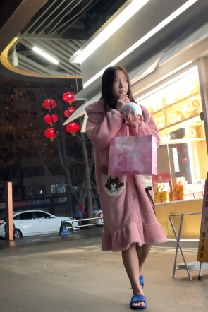 【㊙️新KingKCD】CD1937-1938//小姐姐穿睡衣买水果