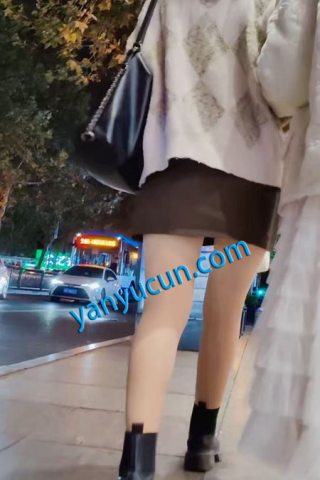 lh020[CD抄底]CD抄底肉丝包臀裙美女小短靴